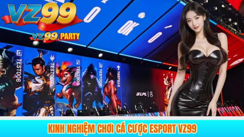 Cá cược Esports: Hướng dẫn và chiến lược thắng lớn 2025 4 Kinh nghiệm chơi cá cược Esport VZ99