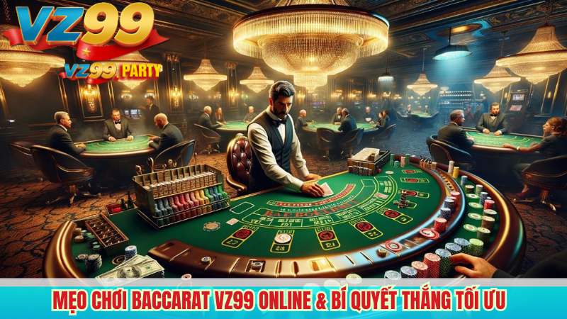 Mẹo Chơi Baccarat VZ99 Online & Bí Quyết Thắng Tối Ưu